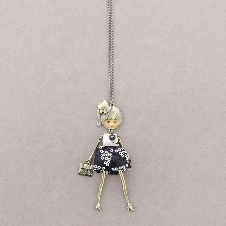 CARINA DOLL LONG NECKLACE