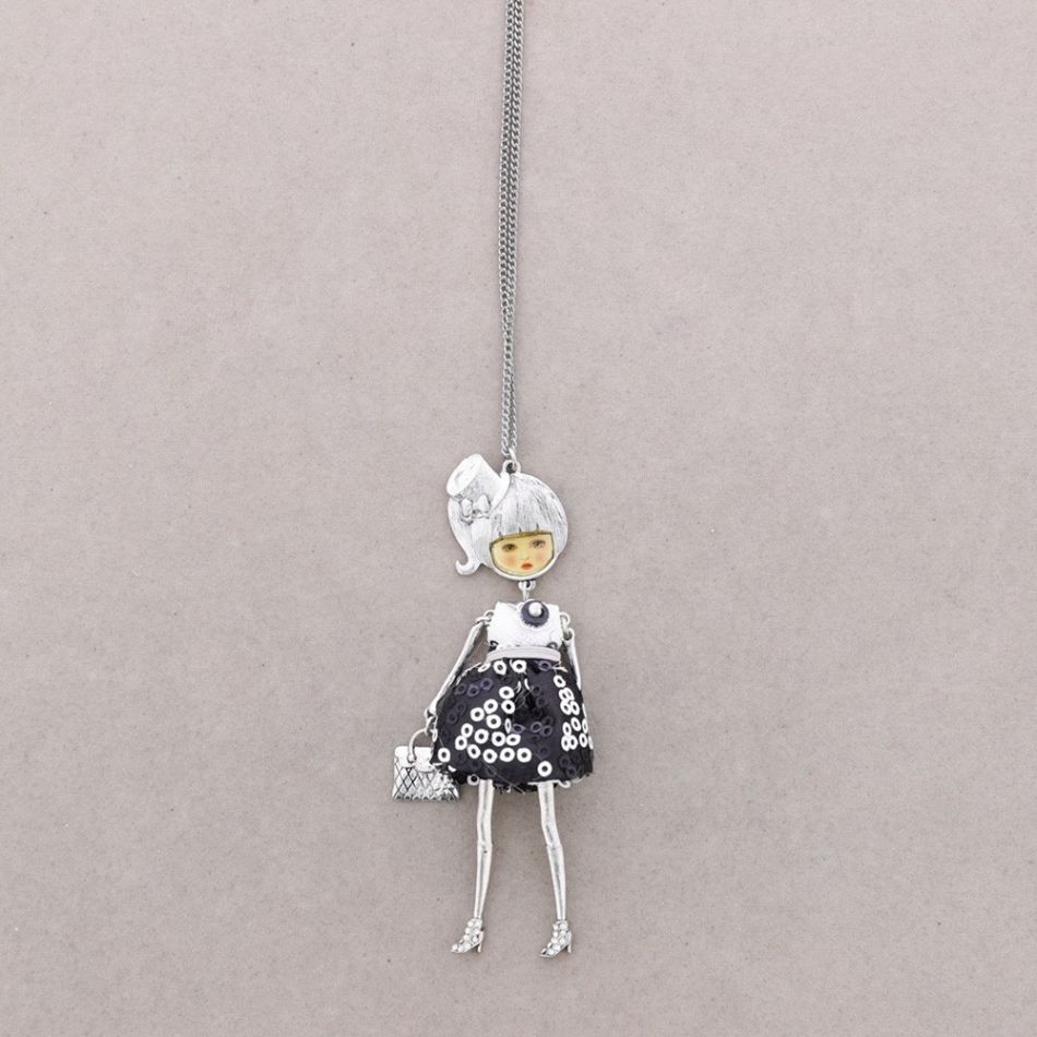 CARINA DOLL LONG NECKLACE