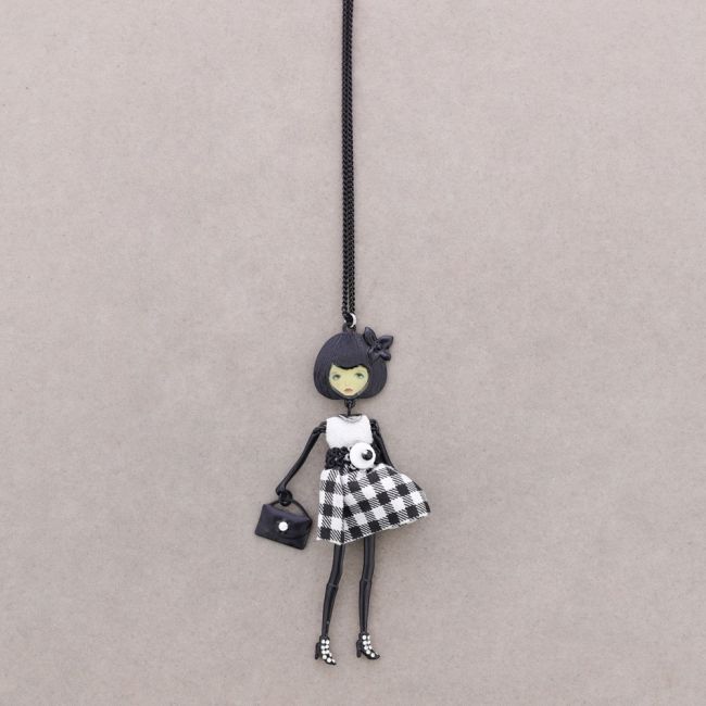LONG PENDANT NECKLACE CARINE DOLL