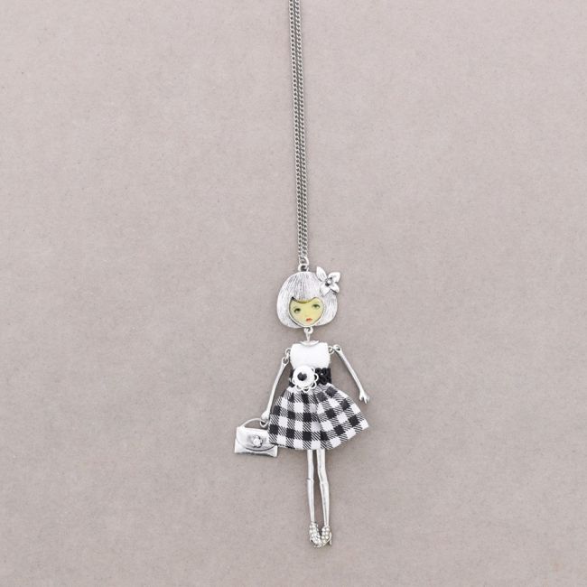 LONG PENDANT NECKLACE CARINE DOLL