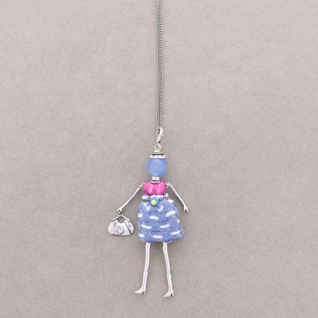 LONG PENDANT NECKLACE DOLL