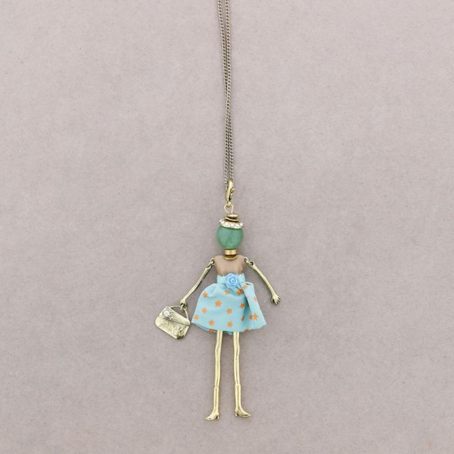 LONG PENDANT NECKLACE DOLL