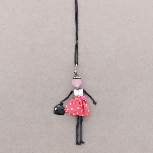 LONG PENDANT NECKLACE DOLL