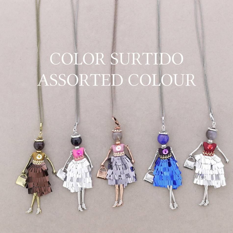 COLLAR LARGO COLG. MUÑECA