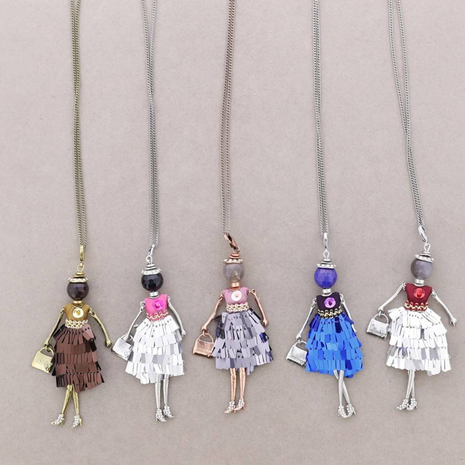 COLLAR LARGO COLG. MUÑECA