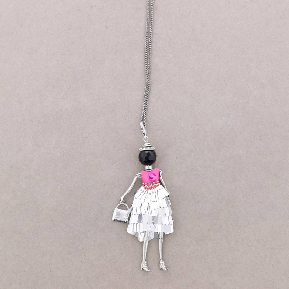 LONG PENDANT NECKLACE DOLL