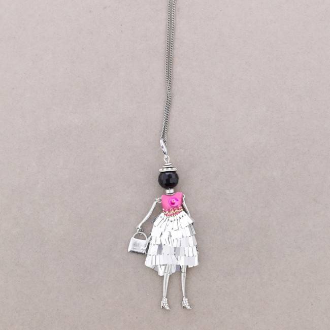 LONG PENDANT NECKLACE DOLL