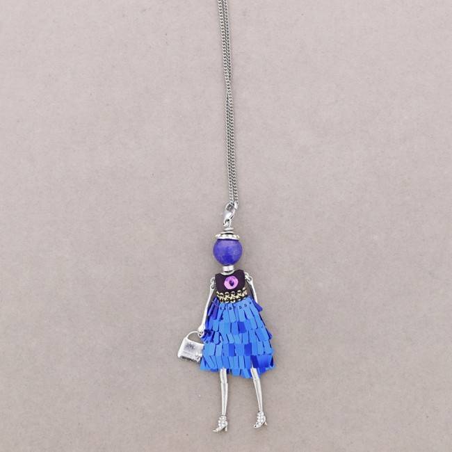 LONG PENDANT NECKLACE DOLL