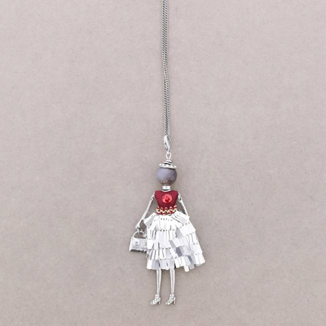 LONG PENDANT NECKLACE DOLL