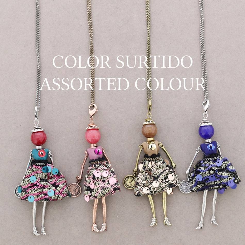 COLLAR LARGO COLG. MUÑECA