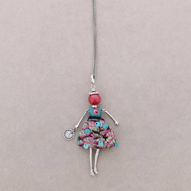 LONG PENDANT NECKLACE DOLL