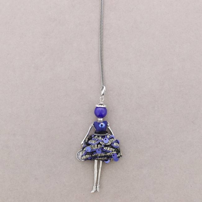 LONG PENDANT NECKLACE DOLL