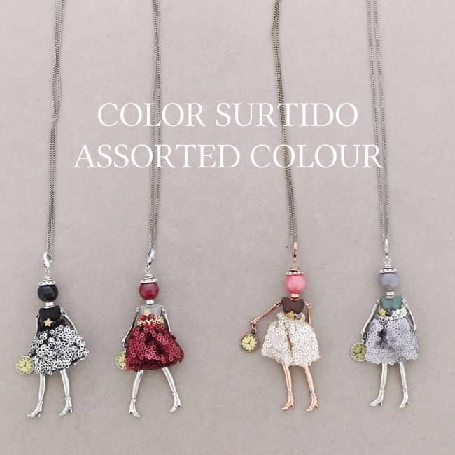 LONG PENDANT NECKLACE DOLL