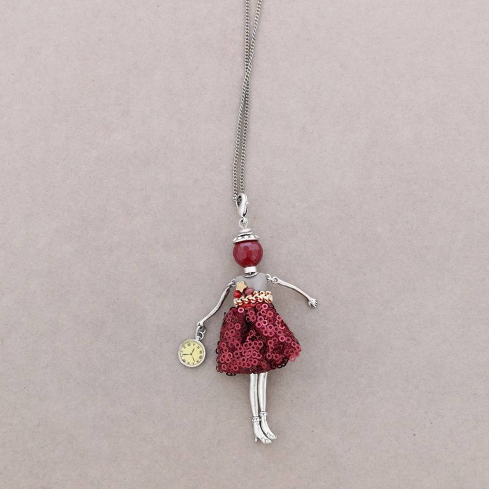 LONG PENDANT NECKLACE DOLL