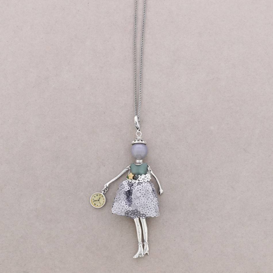 LONG PENDANT NECKLACE DOLL