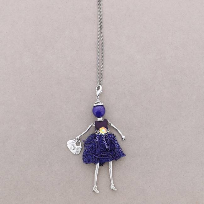 LONG PENDANT NECKLACE DOLL