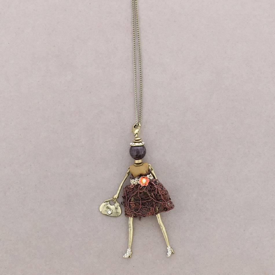 LONG PENDANT NECKLACE DOLL