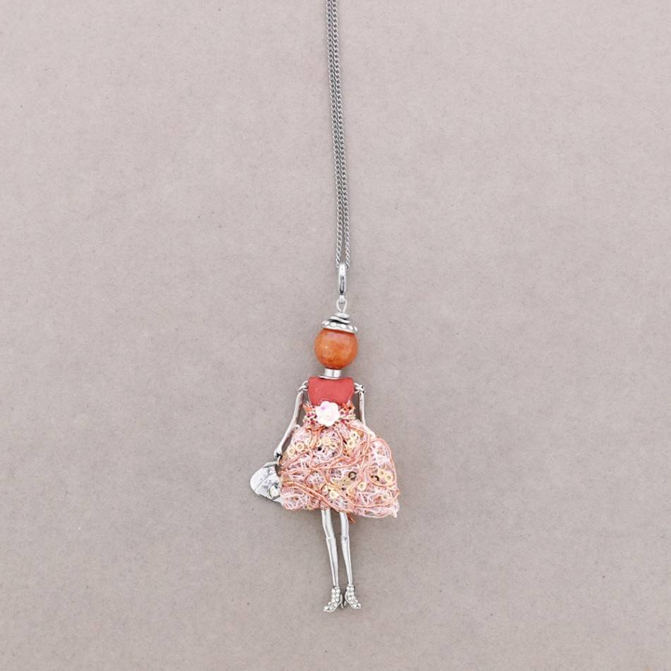 LONG PENDANT NECKLACE DOLL