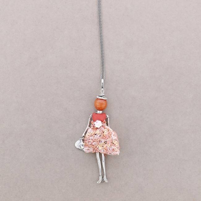 LONG PENDANT NECKLACE DOLL