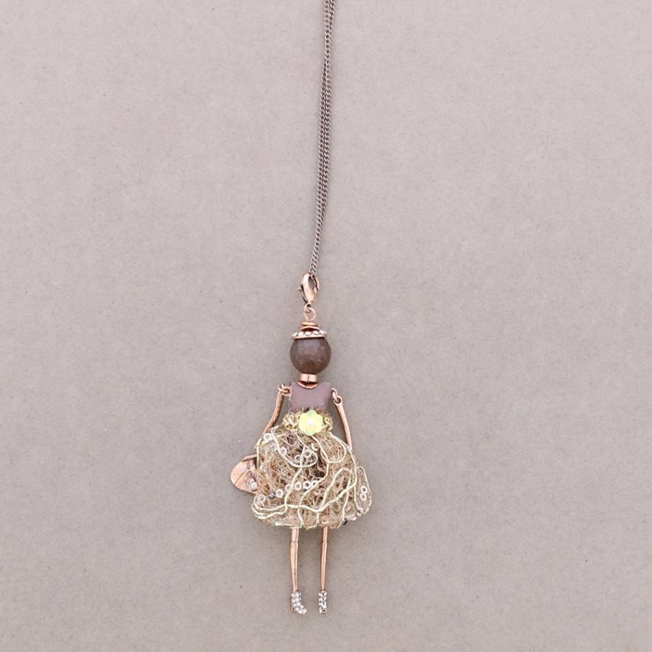 LONG PENDANT NECKLACE DOLL