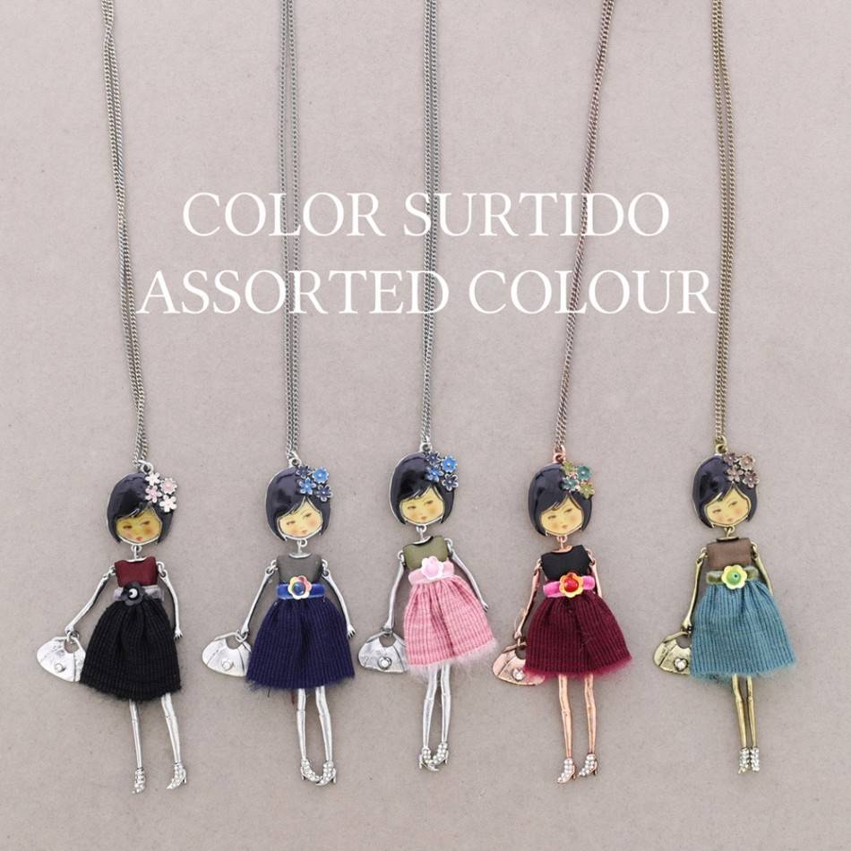 COLLAR LARGO COLG. MUÑECA