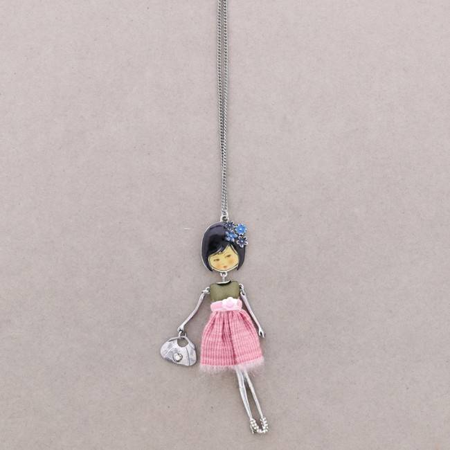 LONG PENDANT NECKLACE DOLL