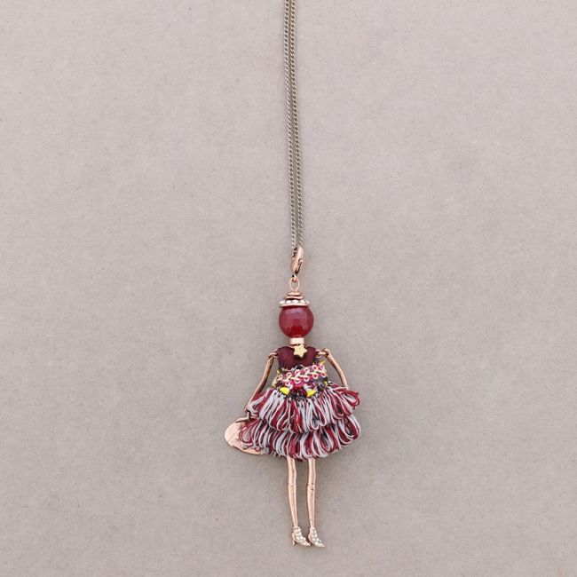 LONG PENDANT NECKLACE DOLL