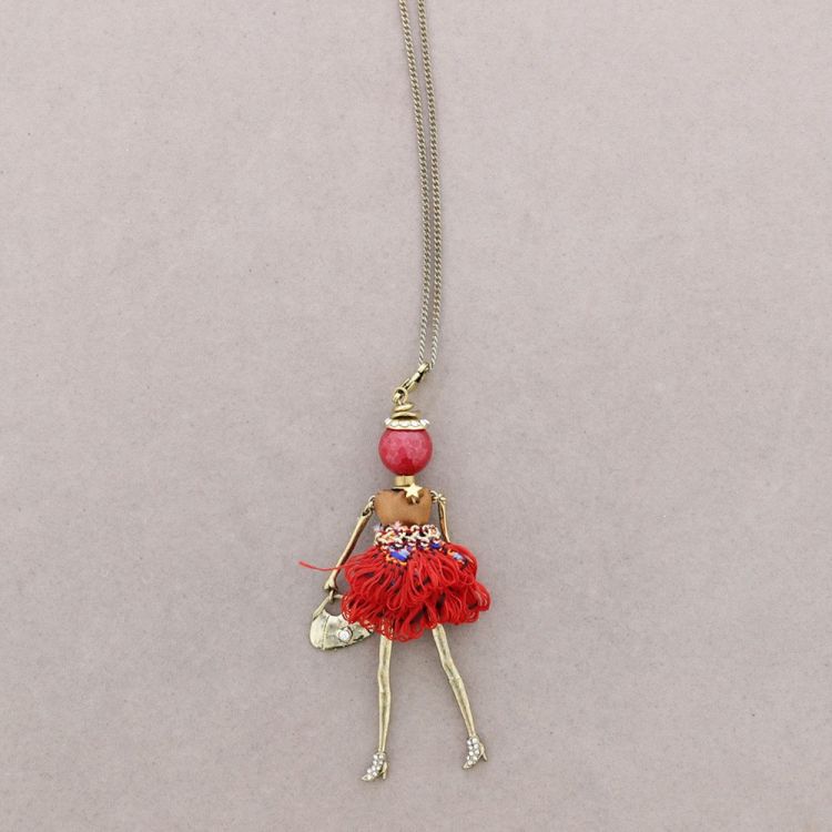 COLLAR LARGO COLG. MUÑECA