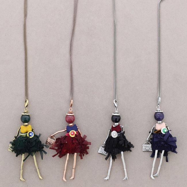 COLLAR LARGO COLG. MUÑECA