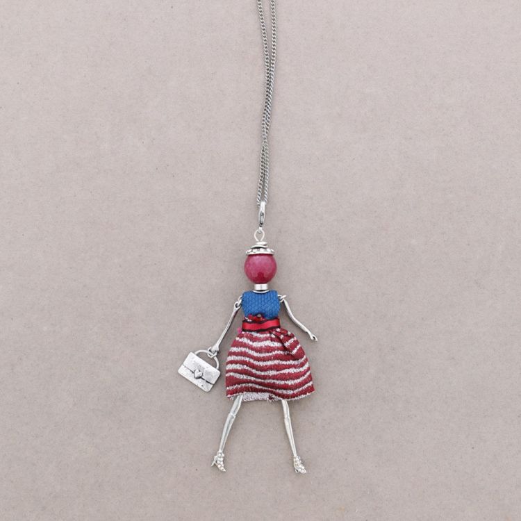 LONG PENDANT NECKLACE DOLL 2