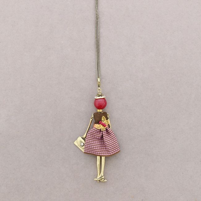 LONG PENDANT NECKLACE DOLL