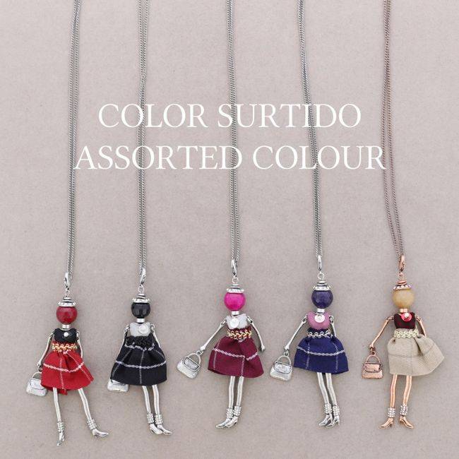 COLLAR LARGO COLG. MUÑECA