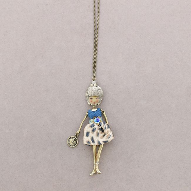 LONG PENDANT NECKLACE CARINE DOLL