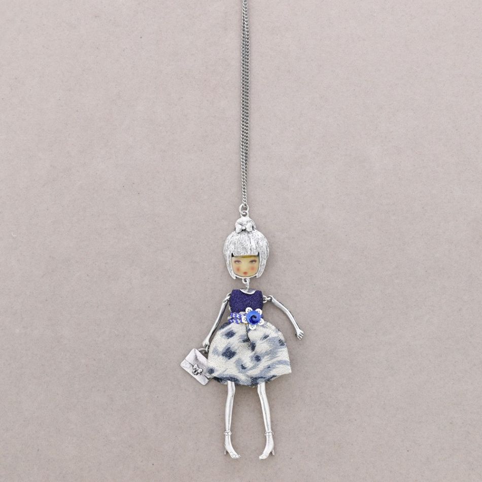 LONG PENDANT NECKLACE CARINE DOLL