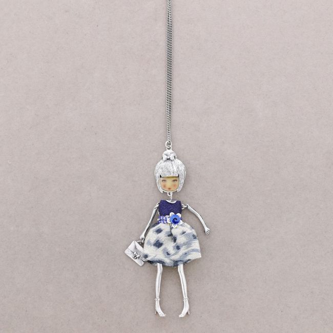 LONG PENDANT NECKLACE CARINE DOLL