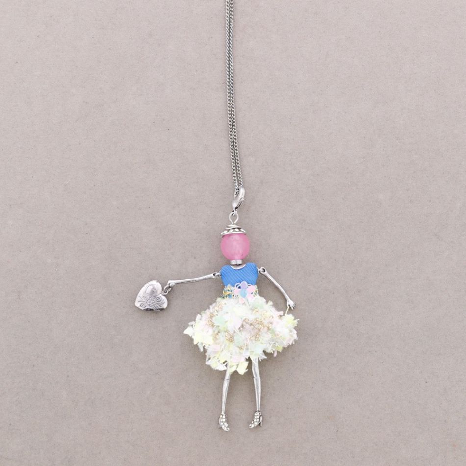 LONG PENDANT NECKLACE DOLL