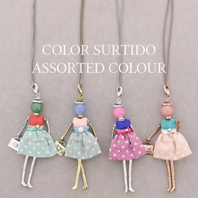 COLLAR LARGO COLG. MUÑECA