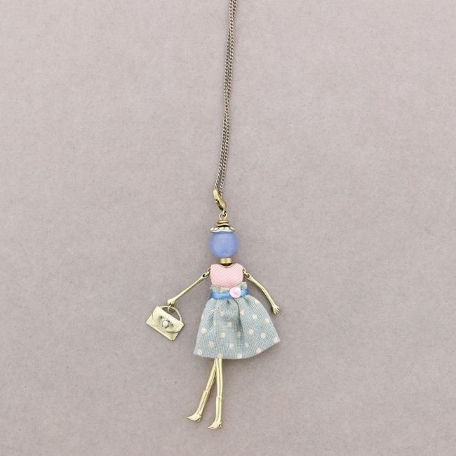 LONG PENDANT NECKLACE DOLL