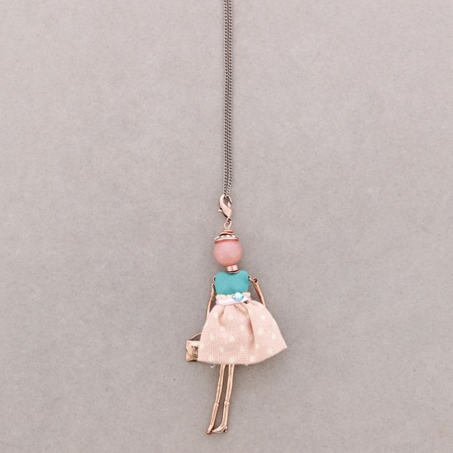 LONG PENDANT NECKLACE DOLL