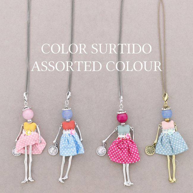 LONG PENDANT NECKLACE DOLL