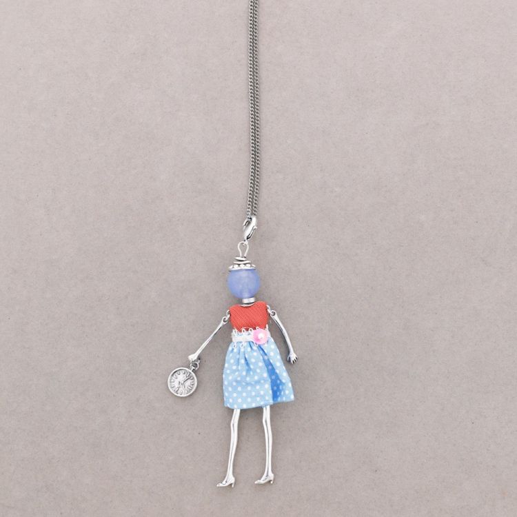 LONG PENDANT NECKLACE DOLL 2