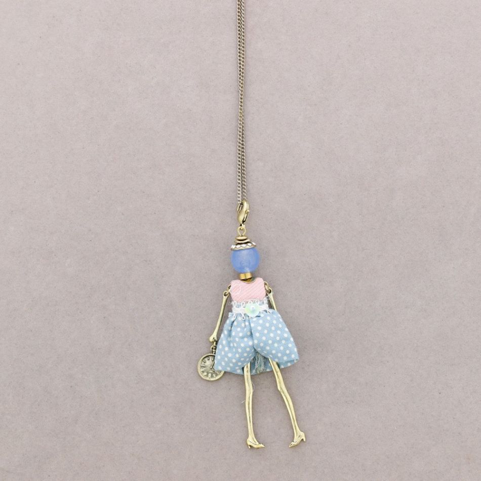 LONG PENDANT NECKLACE DOLL
