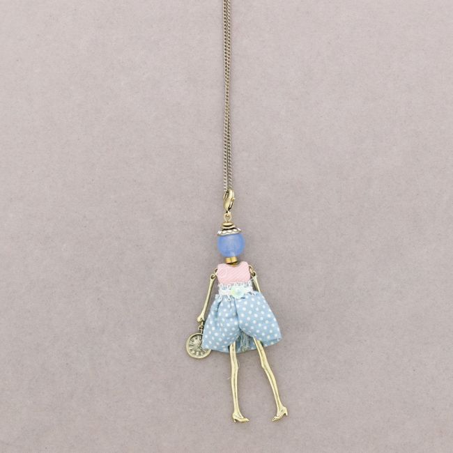 LONG PENDANT NECKLACE DOLL