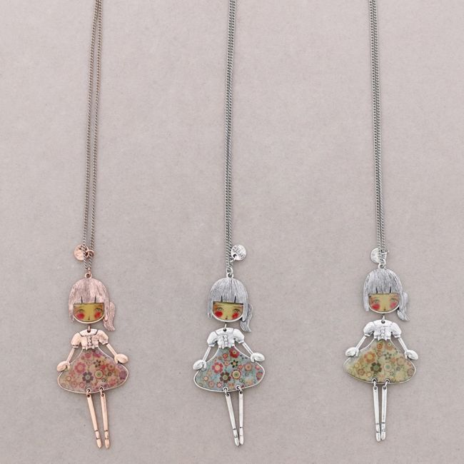 COLLAR LARGO COLG. BAILARINA