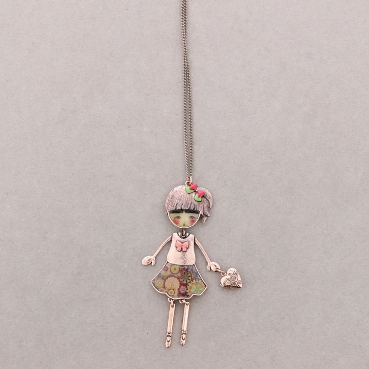LONG DOLCE BAMBOLINA NECKLACE 2