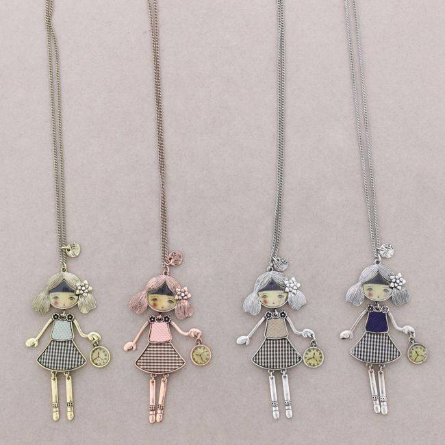 COLLAR LARGO COLG. BAILARINA