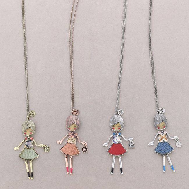 LONG DOLCE BAMBOLINA NECKLACE