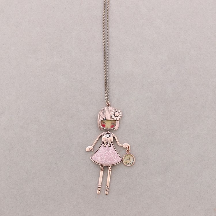 LONG DOLCE BAMBOLINA NECKLACE 2