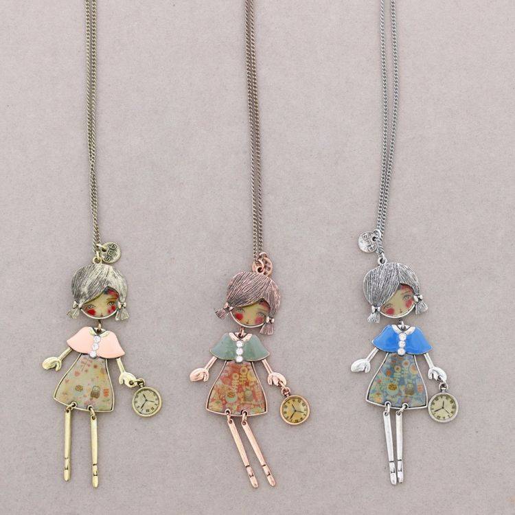 LONG DOLCE BAMBOLINA NECKLACE 2