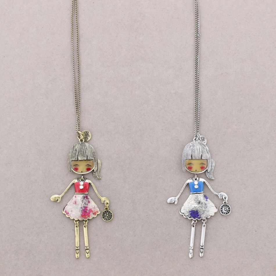 LONG NECKLACE BALLERINA NECKLACE